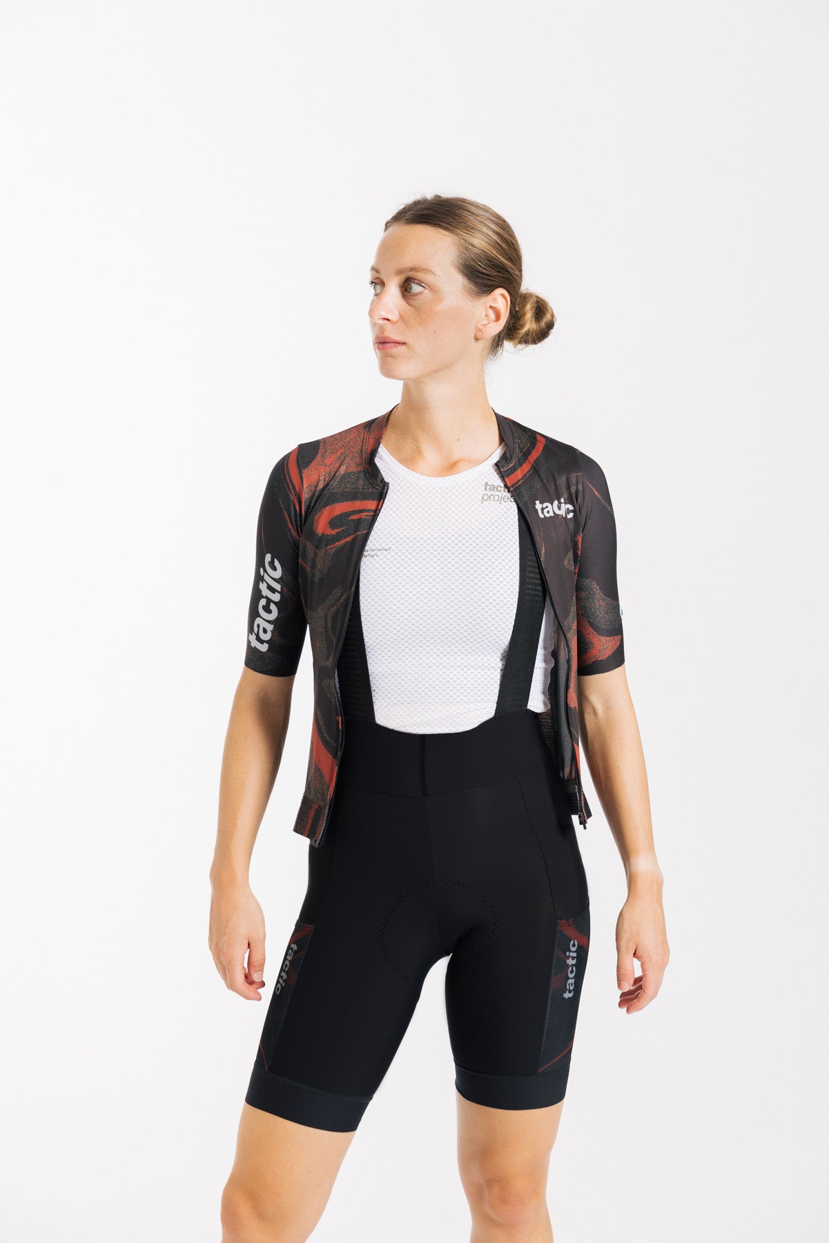 Women's Divide Cargo Bib Shorts - Grey