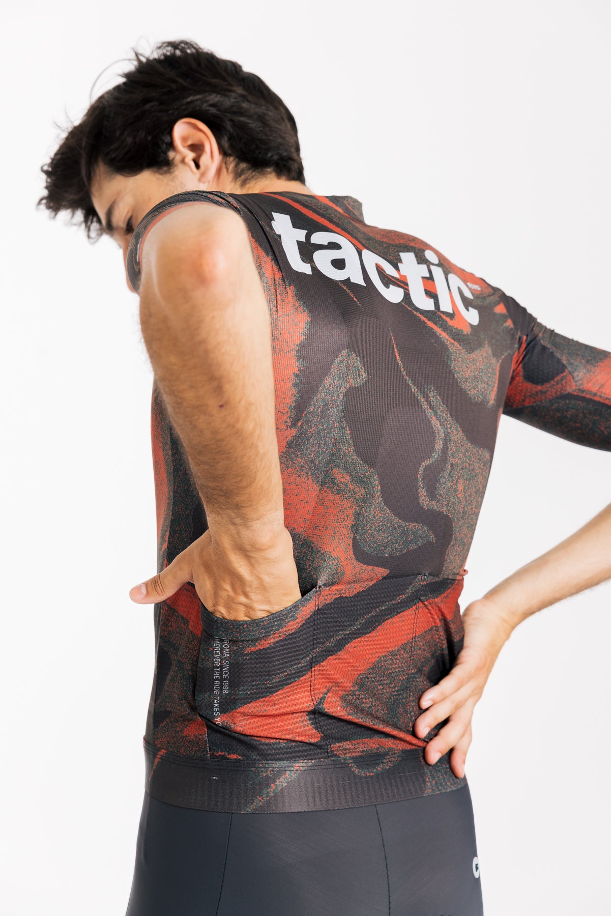 Men's Divide Short Sleeve Jersey - Red