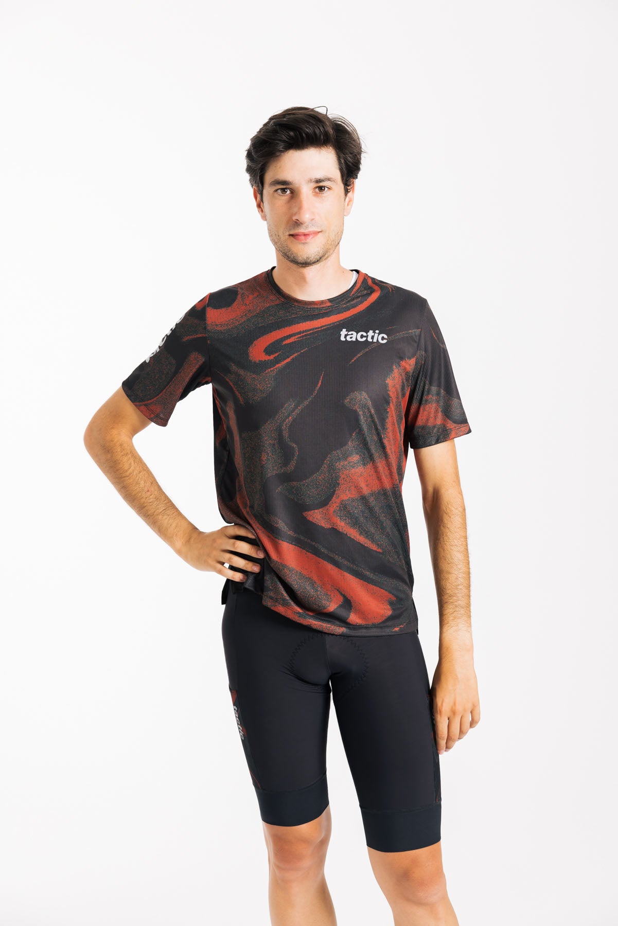 Camiseta Divide Hombre - Red