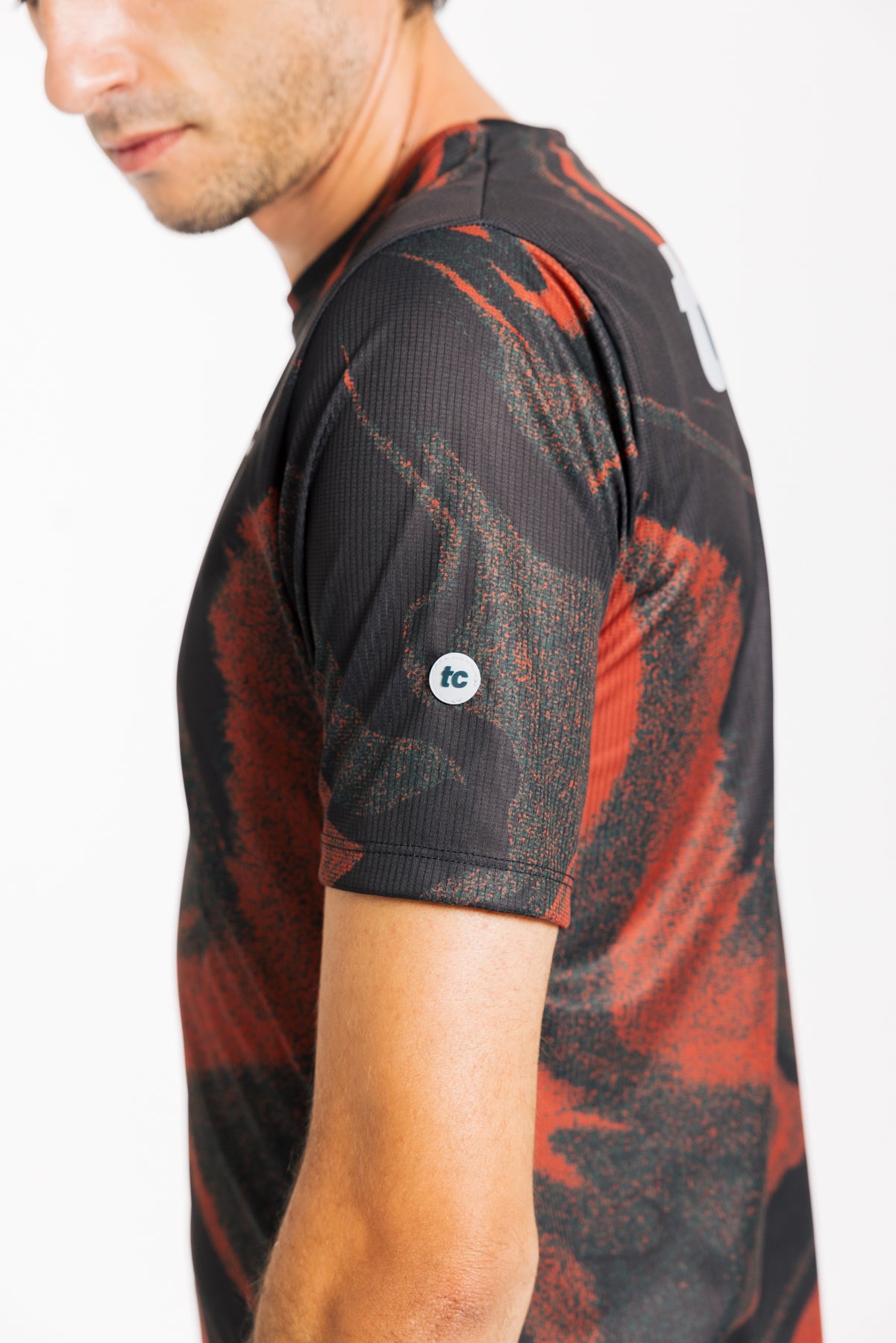 Camiseta Divide Hombre - Red