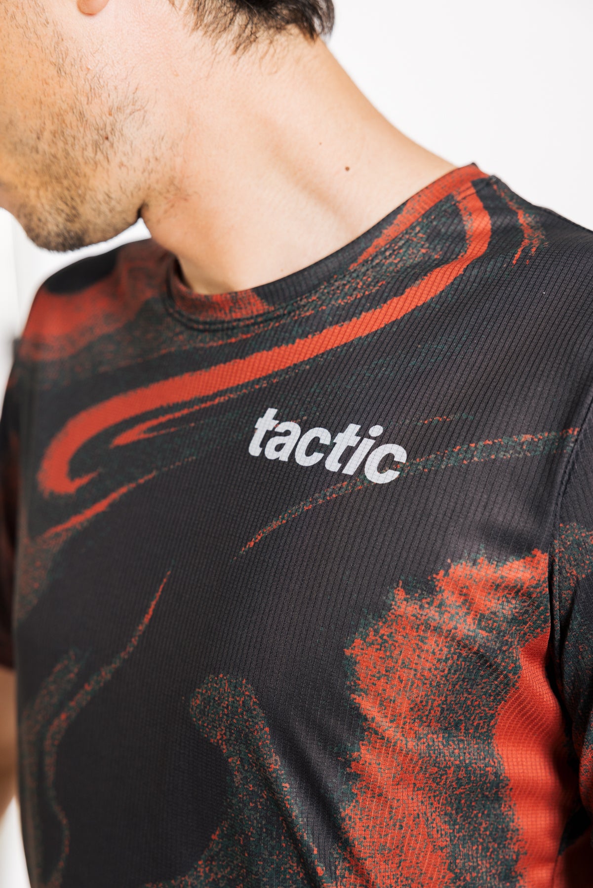 Camiseta Divide Hombre - Red