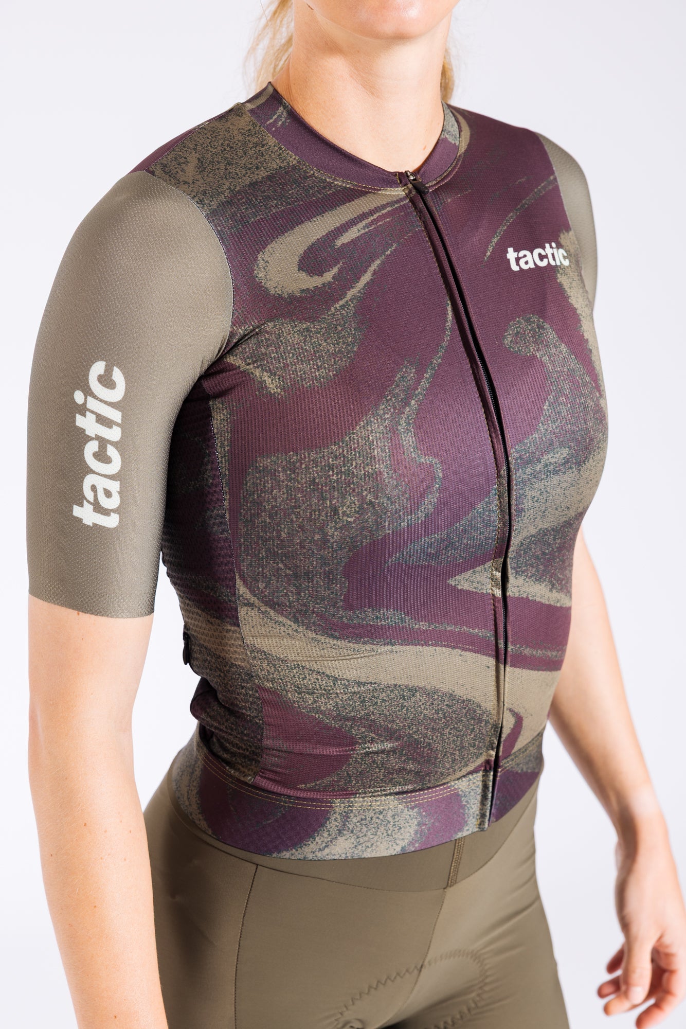 Women's Divide Short Sleeve Jersey - Green