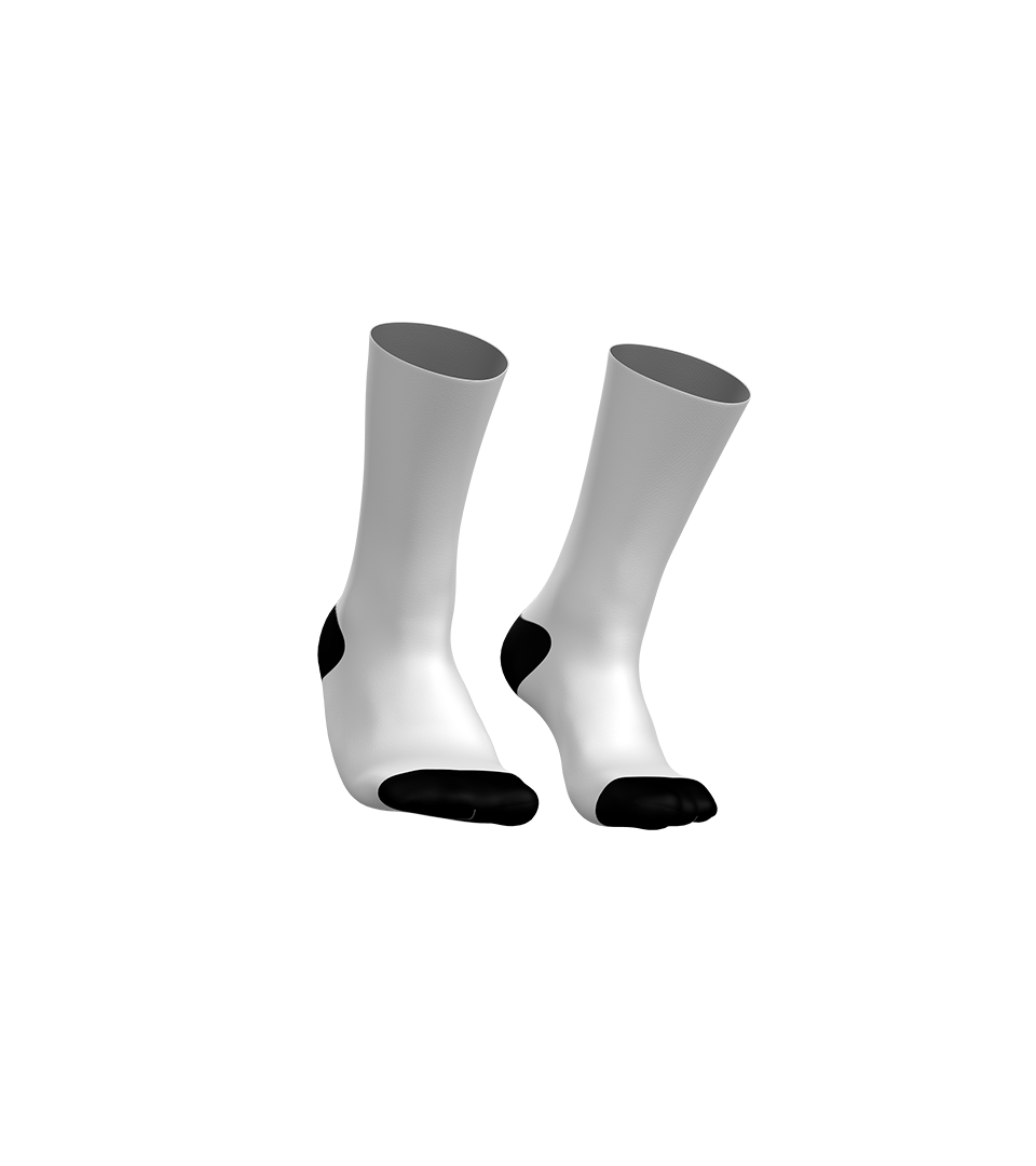 Calcetines Bicicletas sin fronteras - White