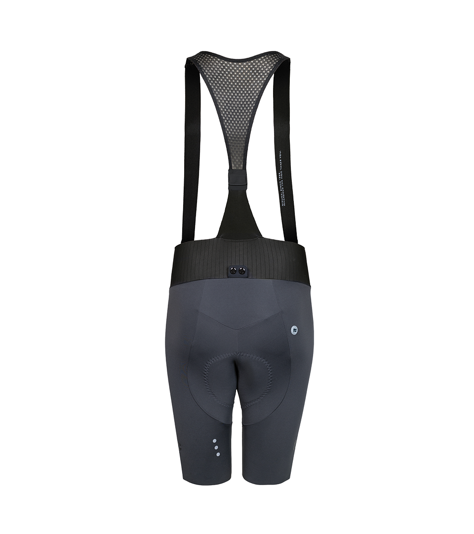 Women's Origin Ultimate Bib Shorts - Grey