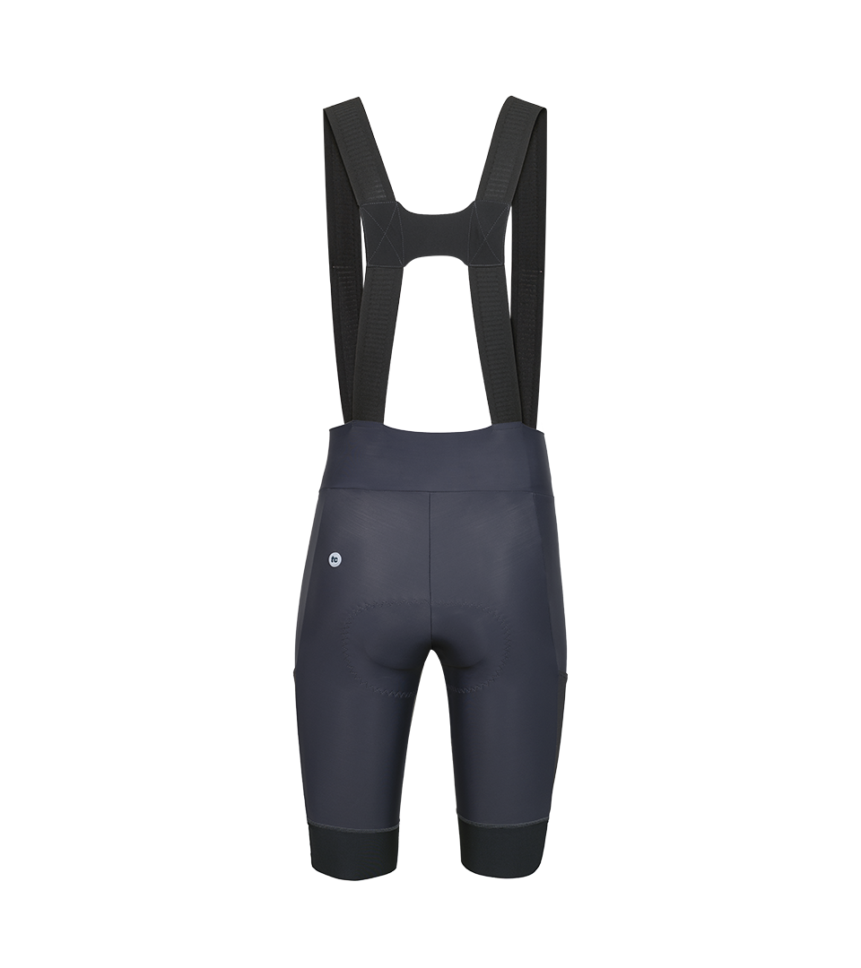 Women's Nomad Essence Bib Shorts - Grey