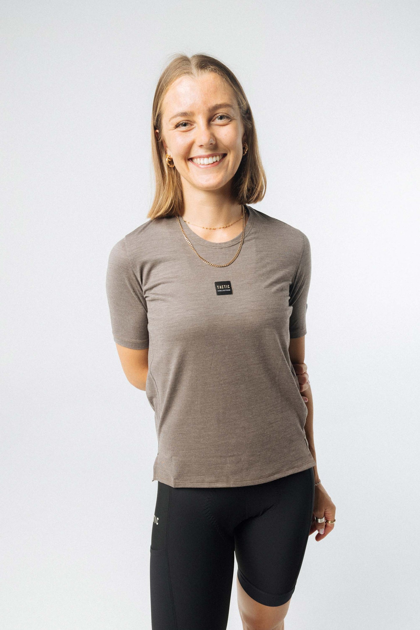 Camiseta Nomad Merino - Brown