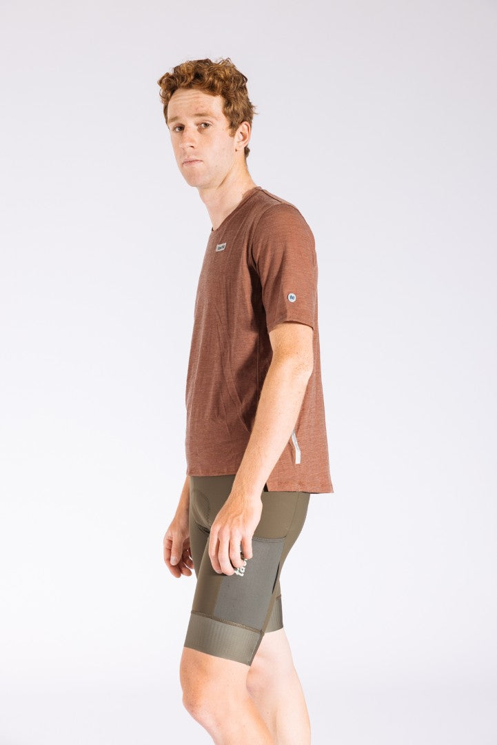 Camiseta Nomad Ultimate Merino - Orange