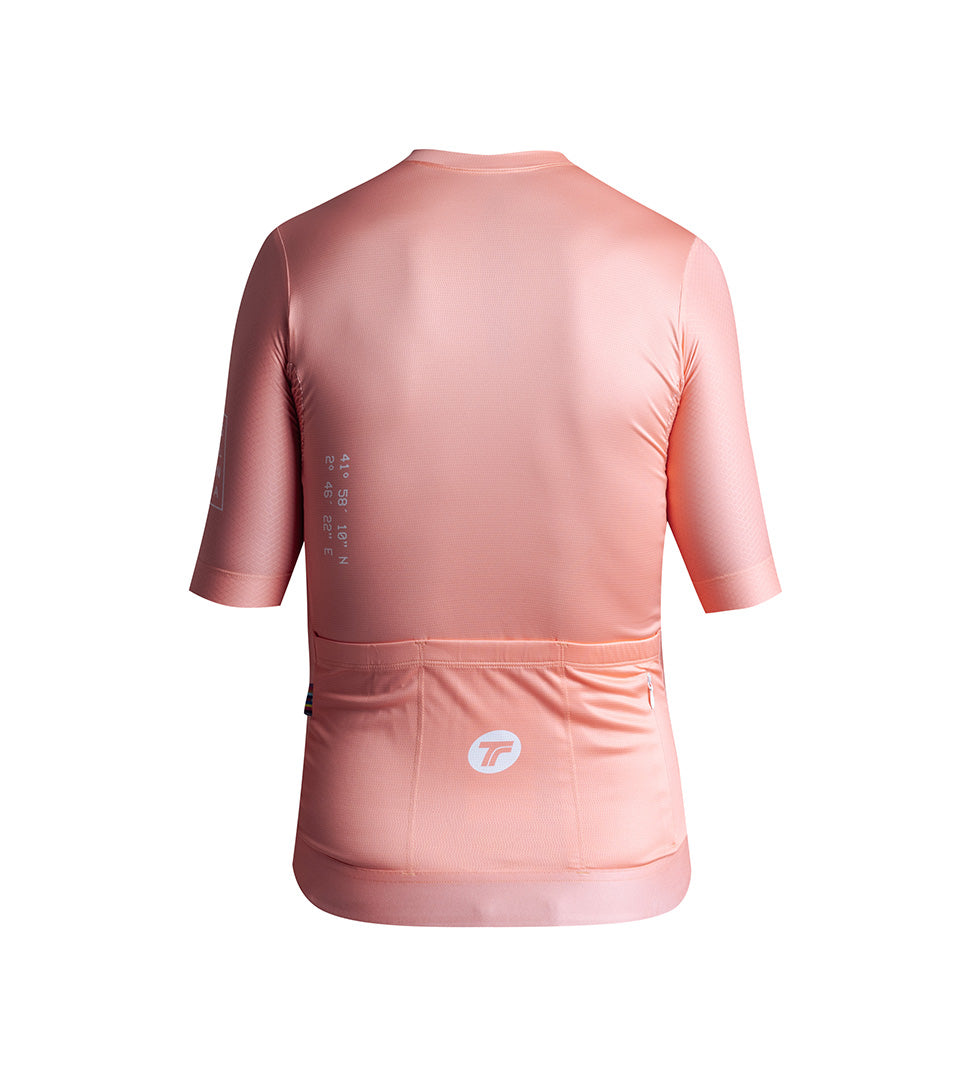 Men's Hard Day Short Sleeve Jersey - Salmon