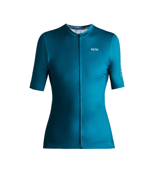 Women's Hard Day Short Sleeve Jersey - Blue