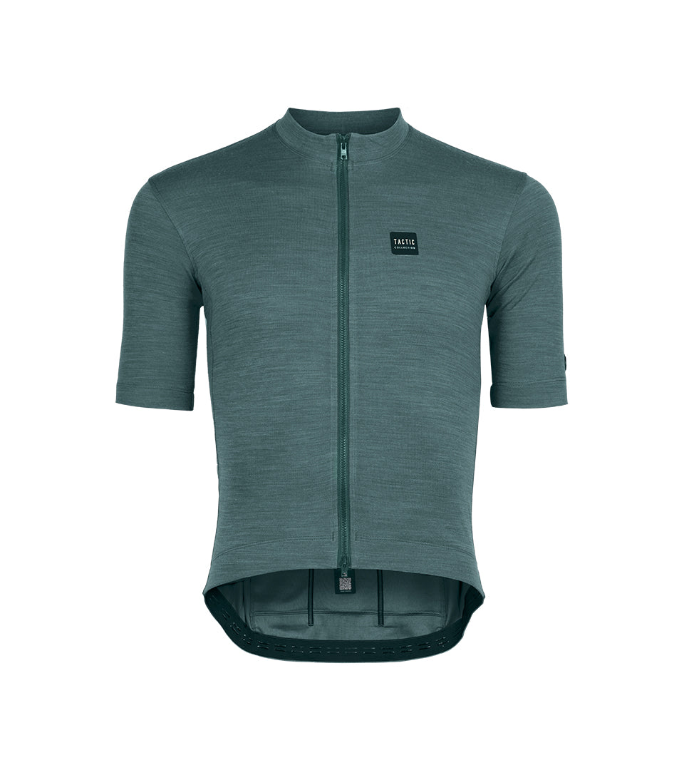 Maillot Manga Corta Nomad Merino - Green