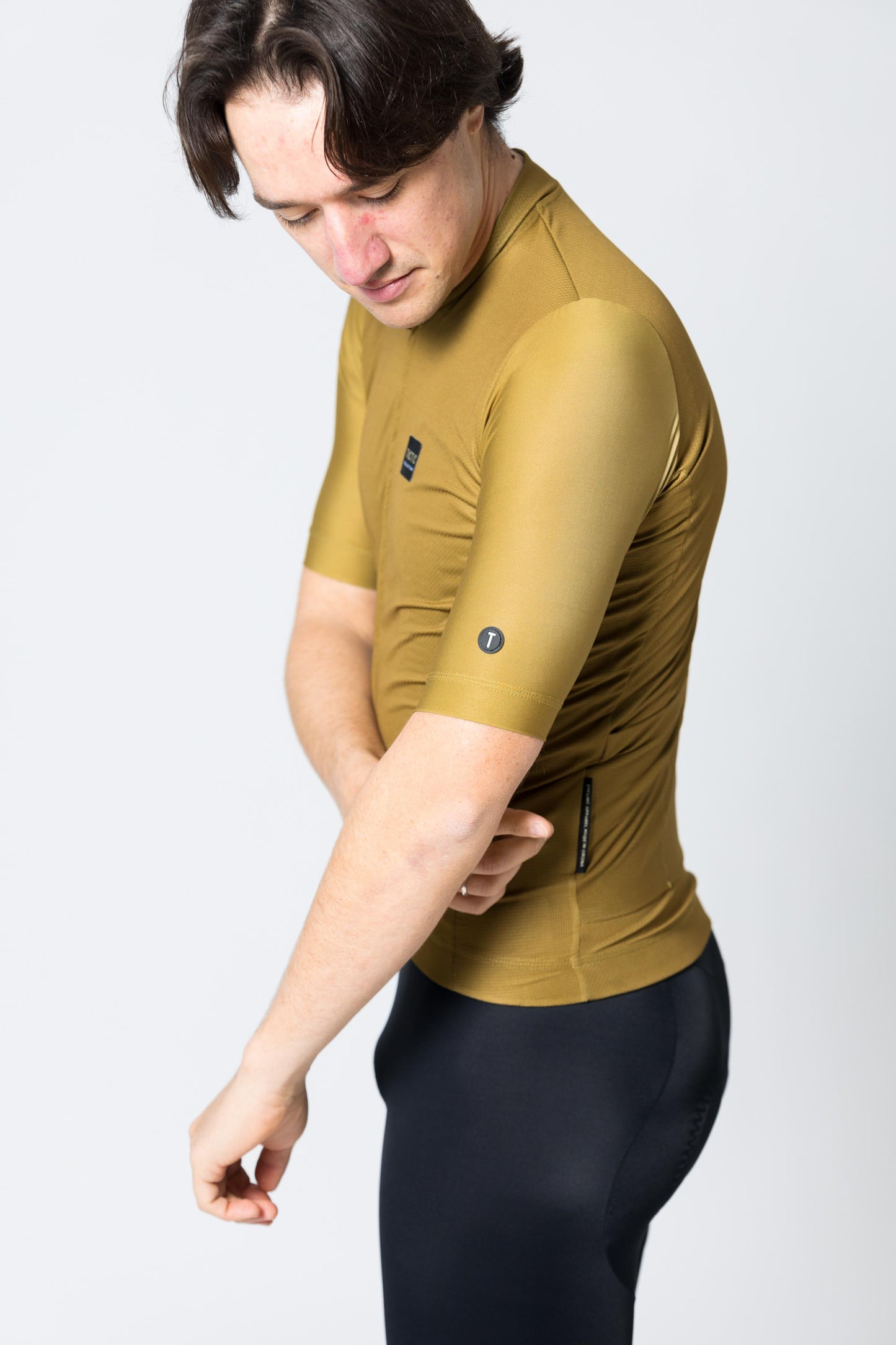 Maillot Manches Courtes Origin Essence Homme - Ochre