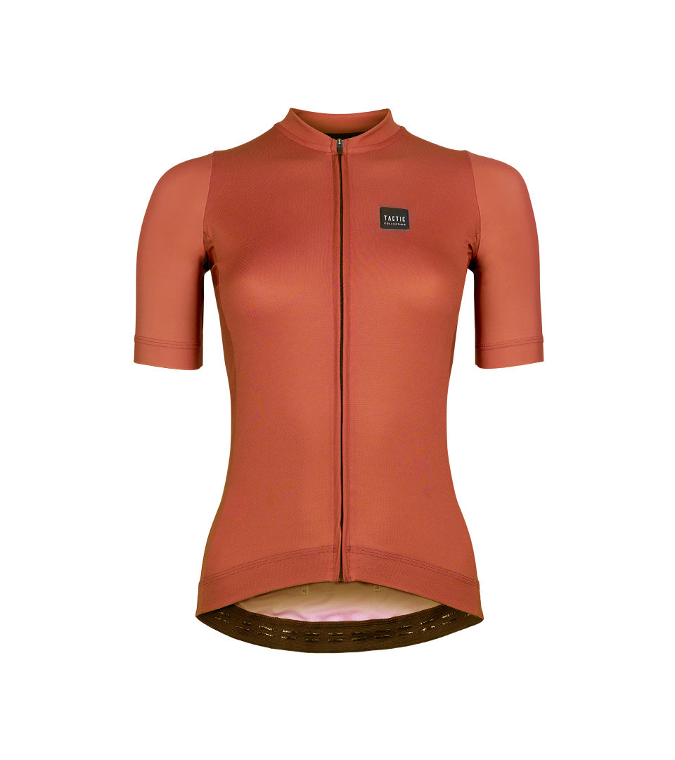Maillot Manches Courtes Origin Essence Femme - Chestnut