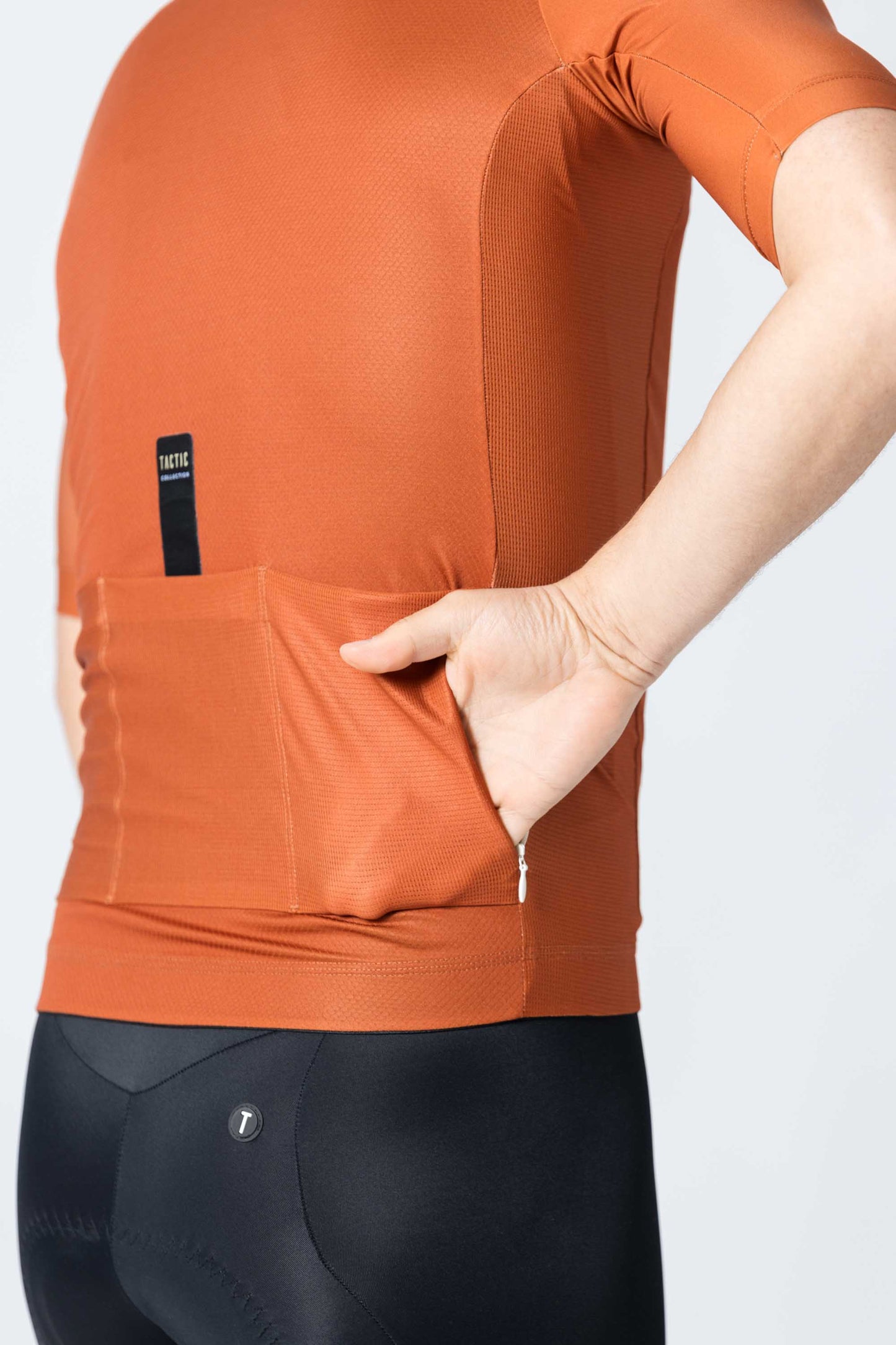 Maillot Manches Courtes Origin Essence Homme - Chestnut