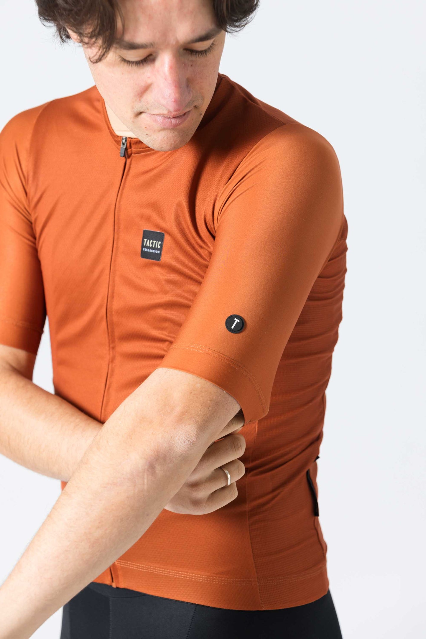 Maillot Manches Courtes Origin Essence Homme - Chestnut