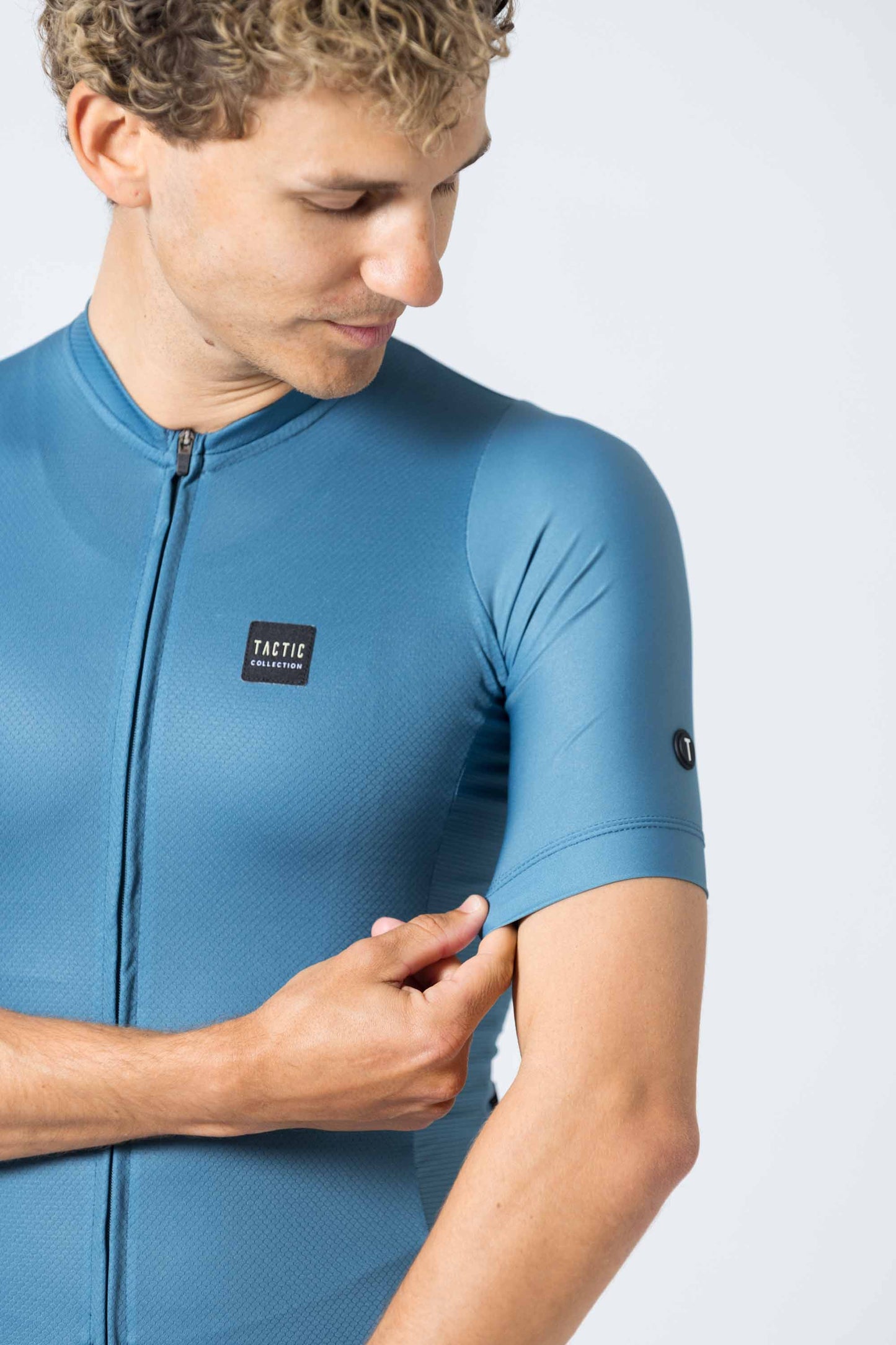 Maillot Manches Courtes Origin Essence Homme - Sky Blue