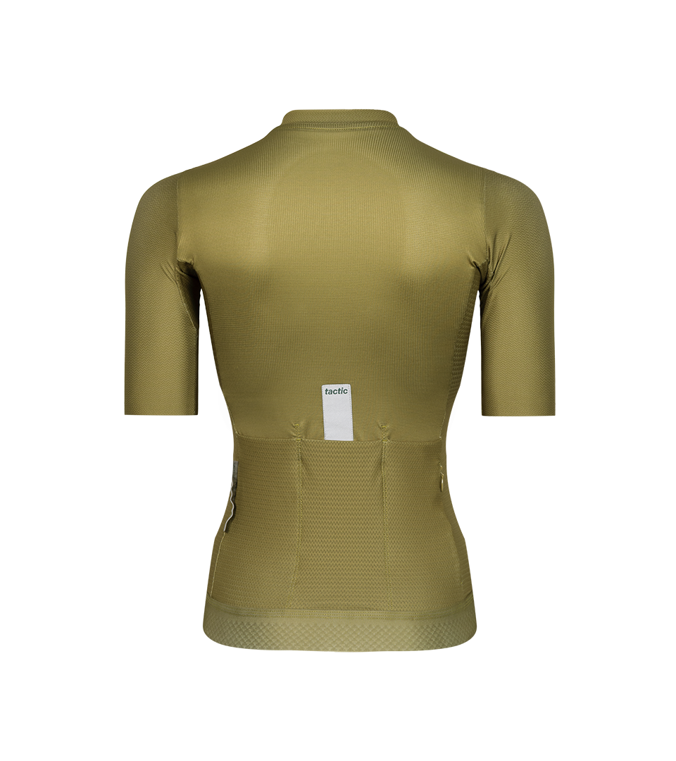 Maillot Manga Corta Signature Essence Mujer - Ochre