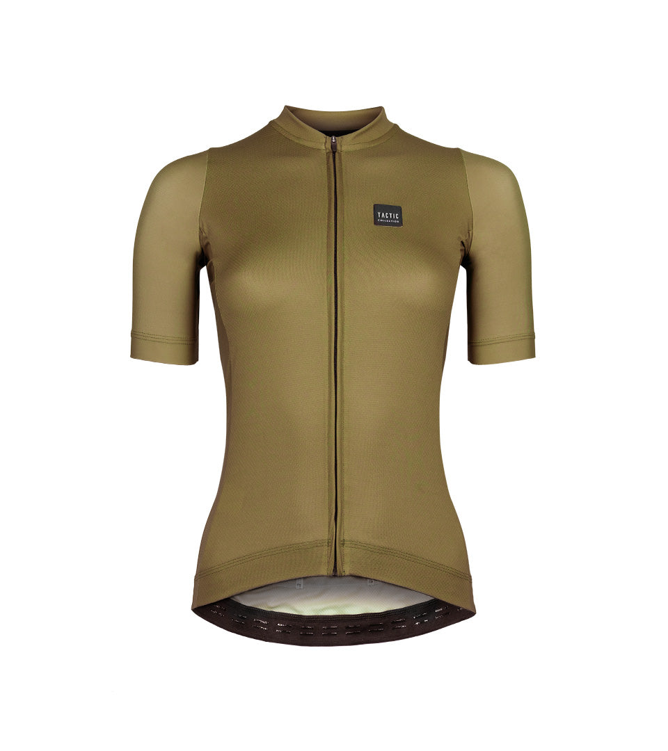 Maillot Manches Courtes Origin Essence Femme - Ochre