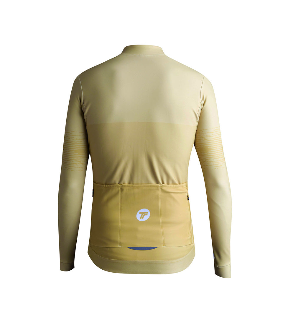 Maillot Manches Longues Hard Day Homme - Ochre