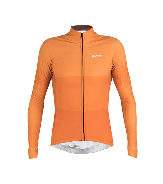 Maillot Manches Longues Hard Day Homme - Pumpkin