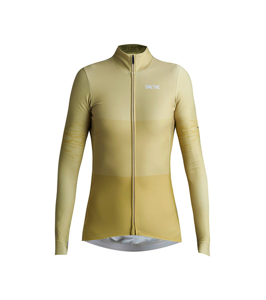 Women's Hard Day Long Sleeve Jersey - Ochre