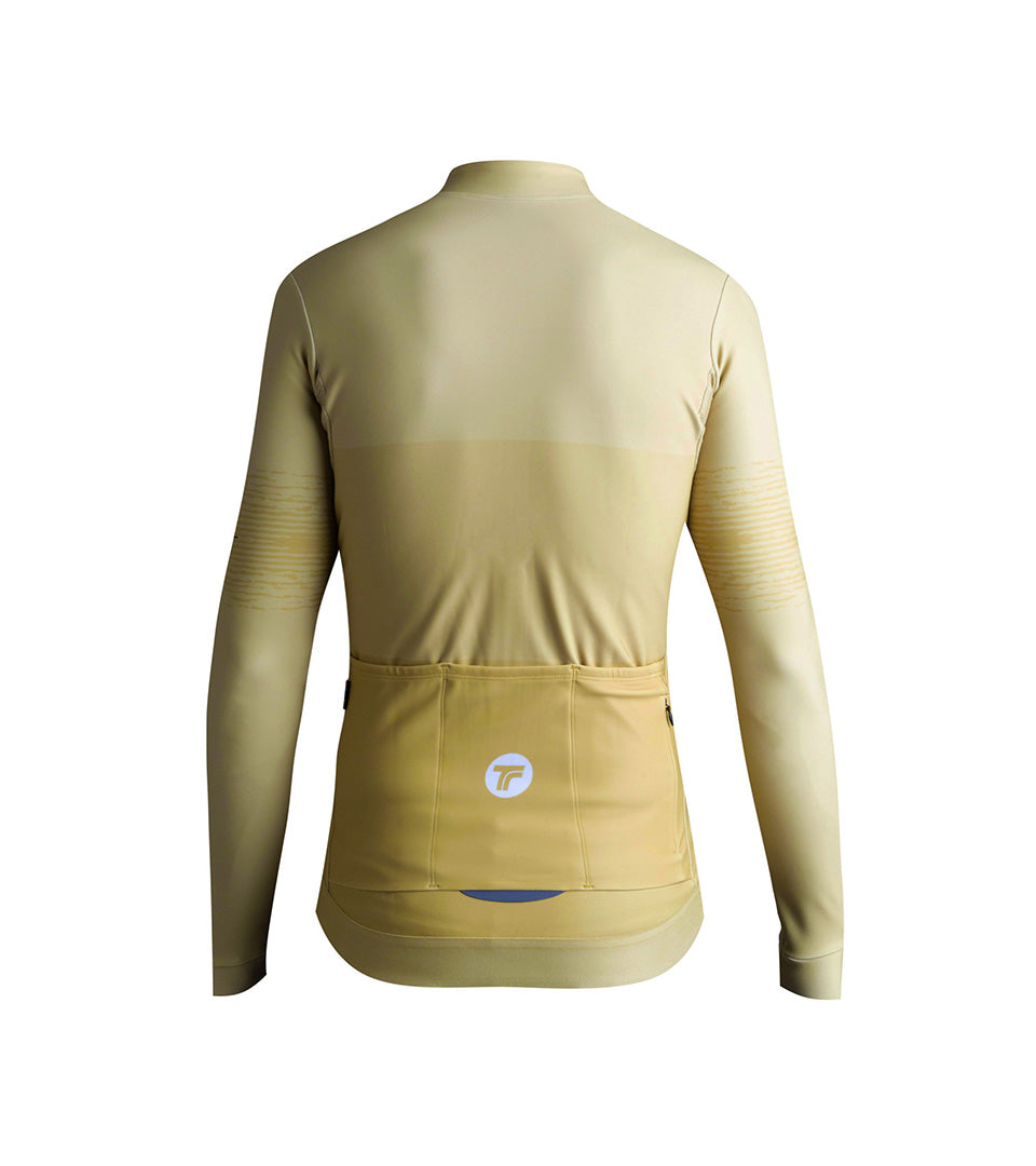 Maillot Manches Longues Hard Day Femme - Ochre
