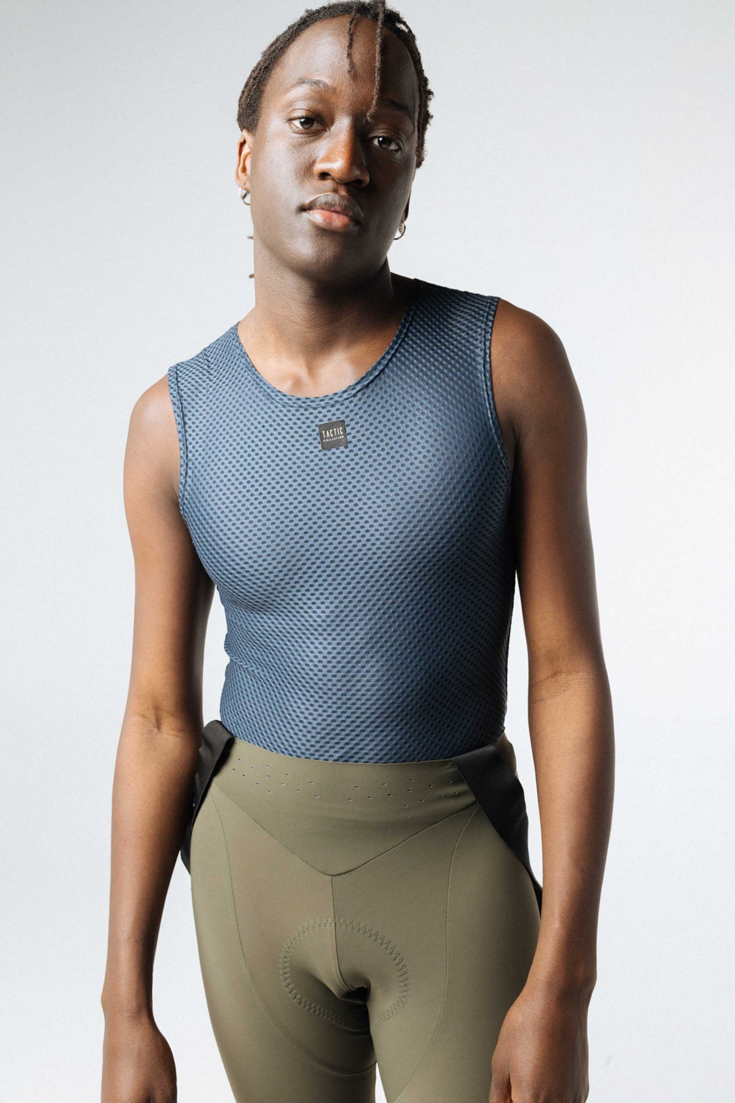 Sleeveless Base Layer - Blue