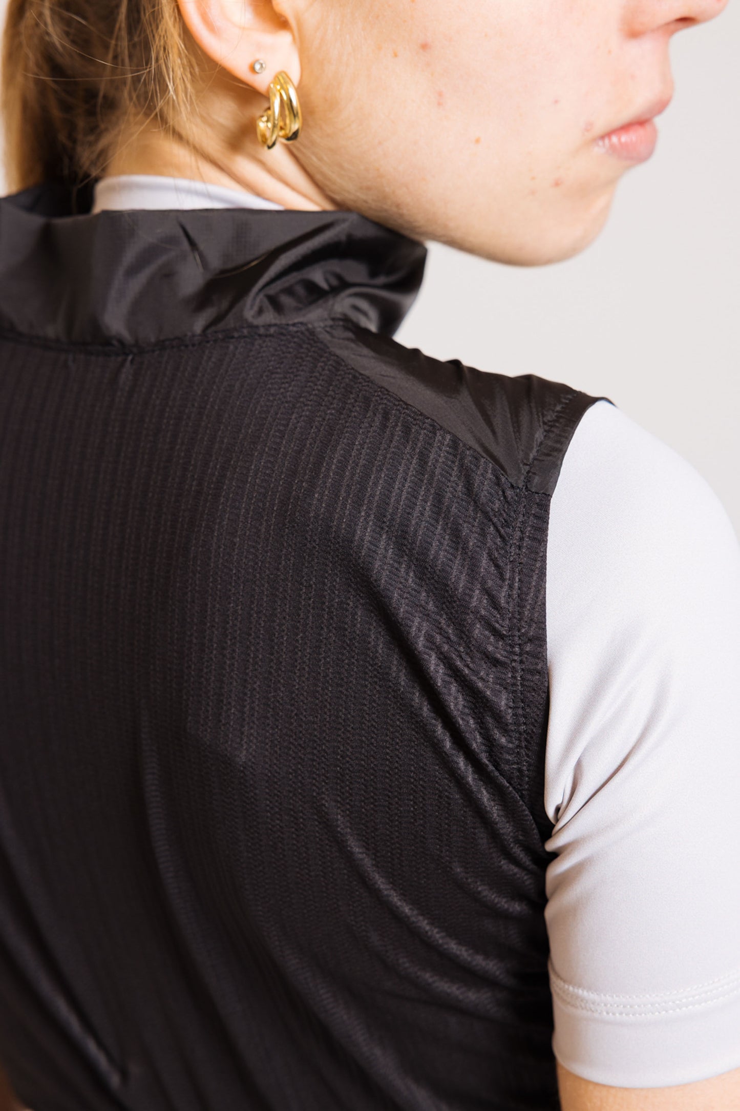 Women's Skurt Windproof Gilet - Black