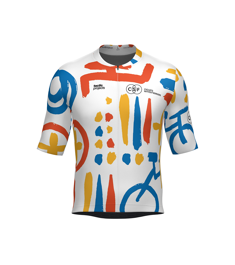 Men's Bicicletas sin fronteras Short Sleeve Jersey