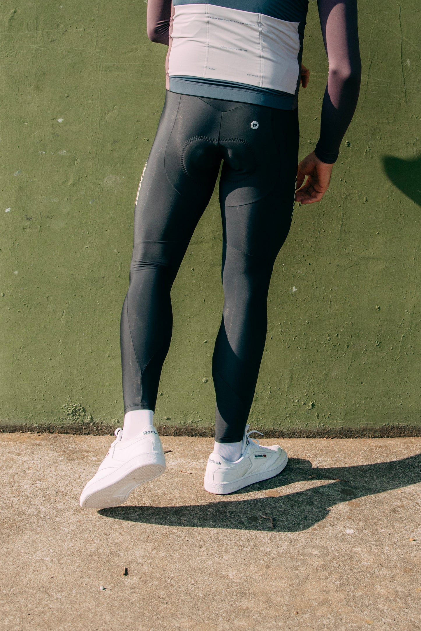 Men's Retrace Bib Tights - Grey