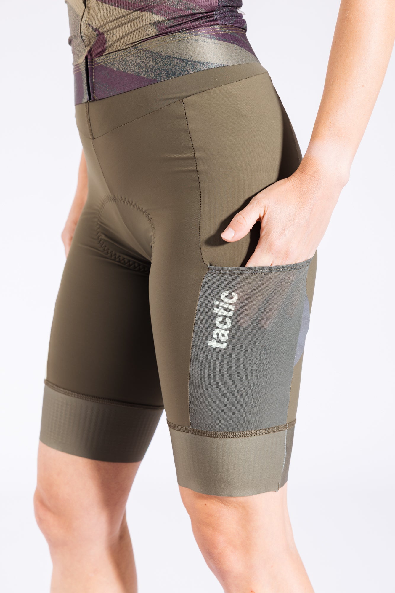 Culot Curt Divide Cargo Dona - Green
