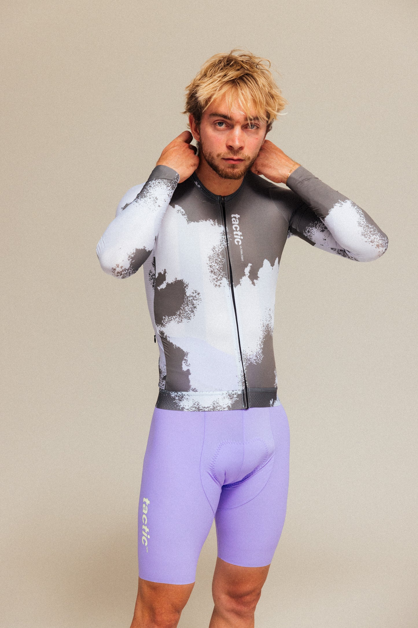 Maillot Manga Larga Ultralight Hombre - Grey