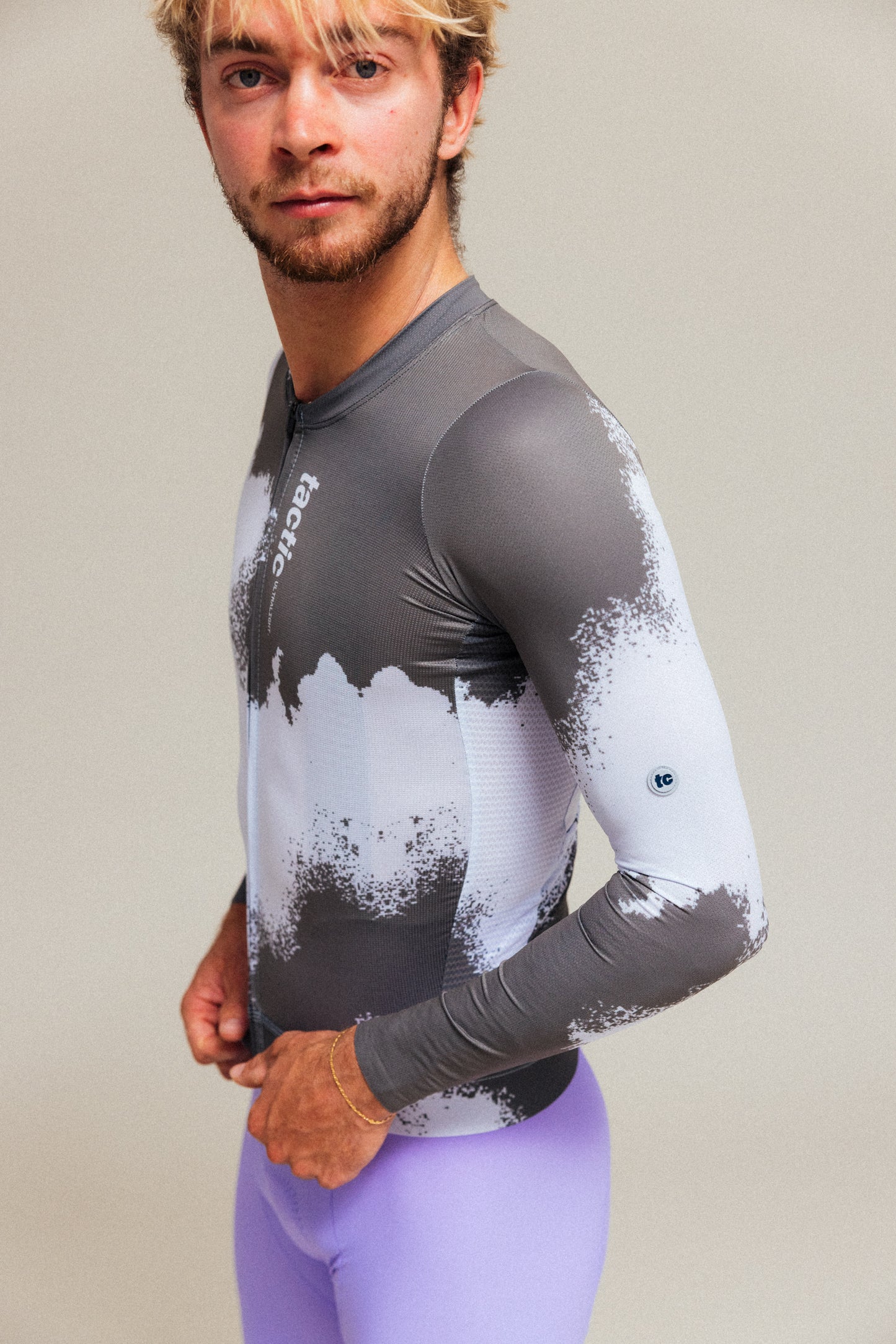 Maillot Manga Larga Ultralight Hombre - Grey