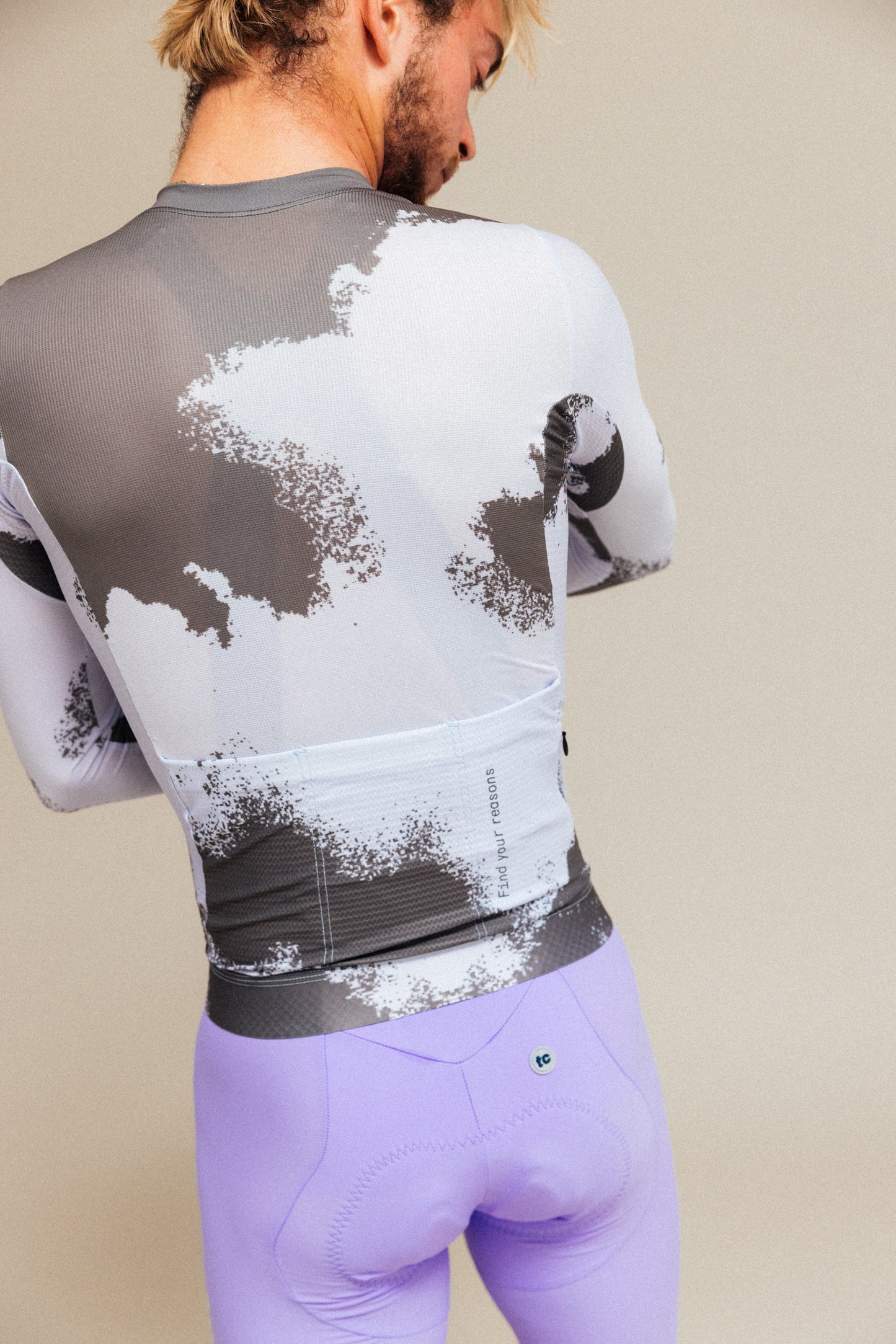 Maillot Manga Larga Ultralight Hombre - Grey