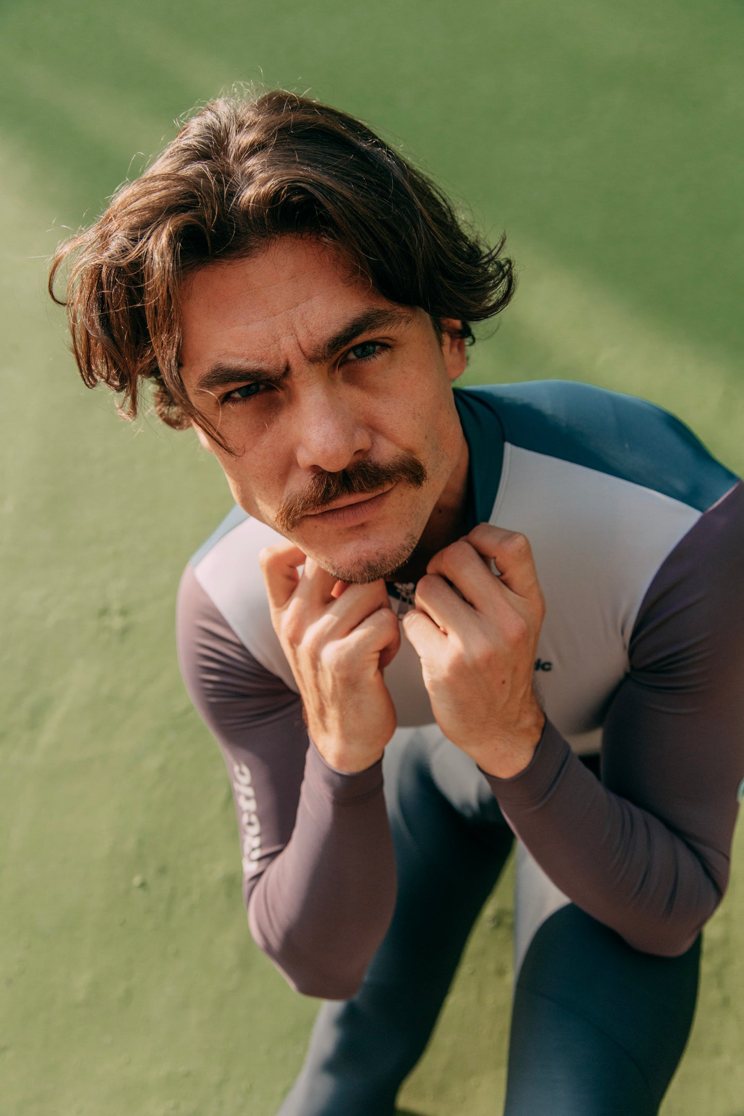 Maillot Manga Larga Verano Retrace Hombre - Grey