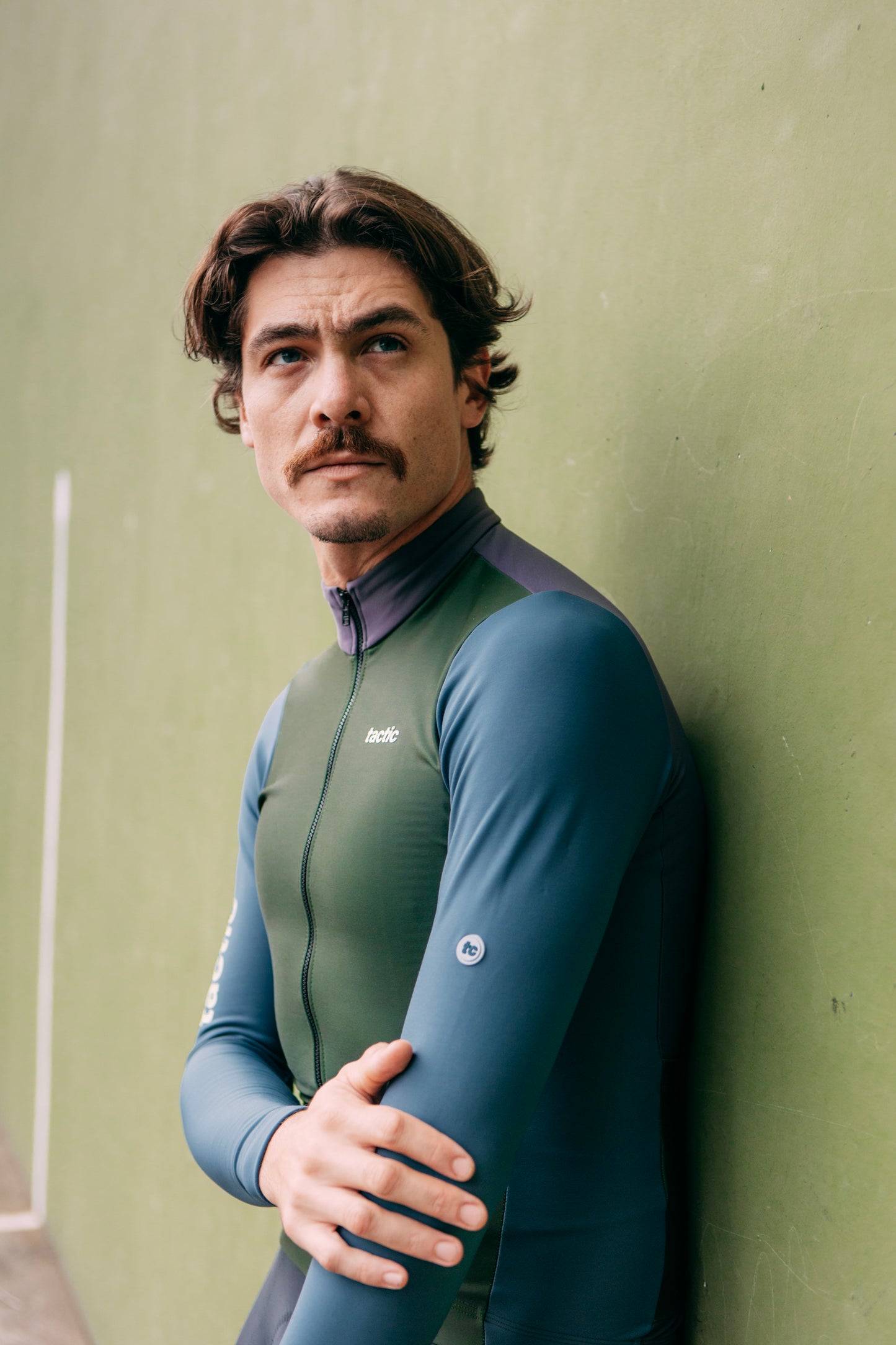 Men's Retrace Long Sleeve Jersey - Green