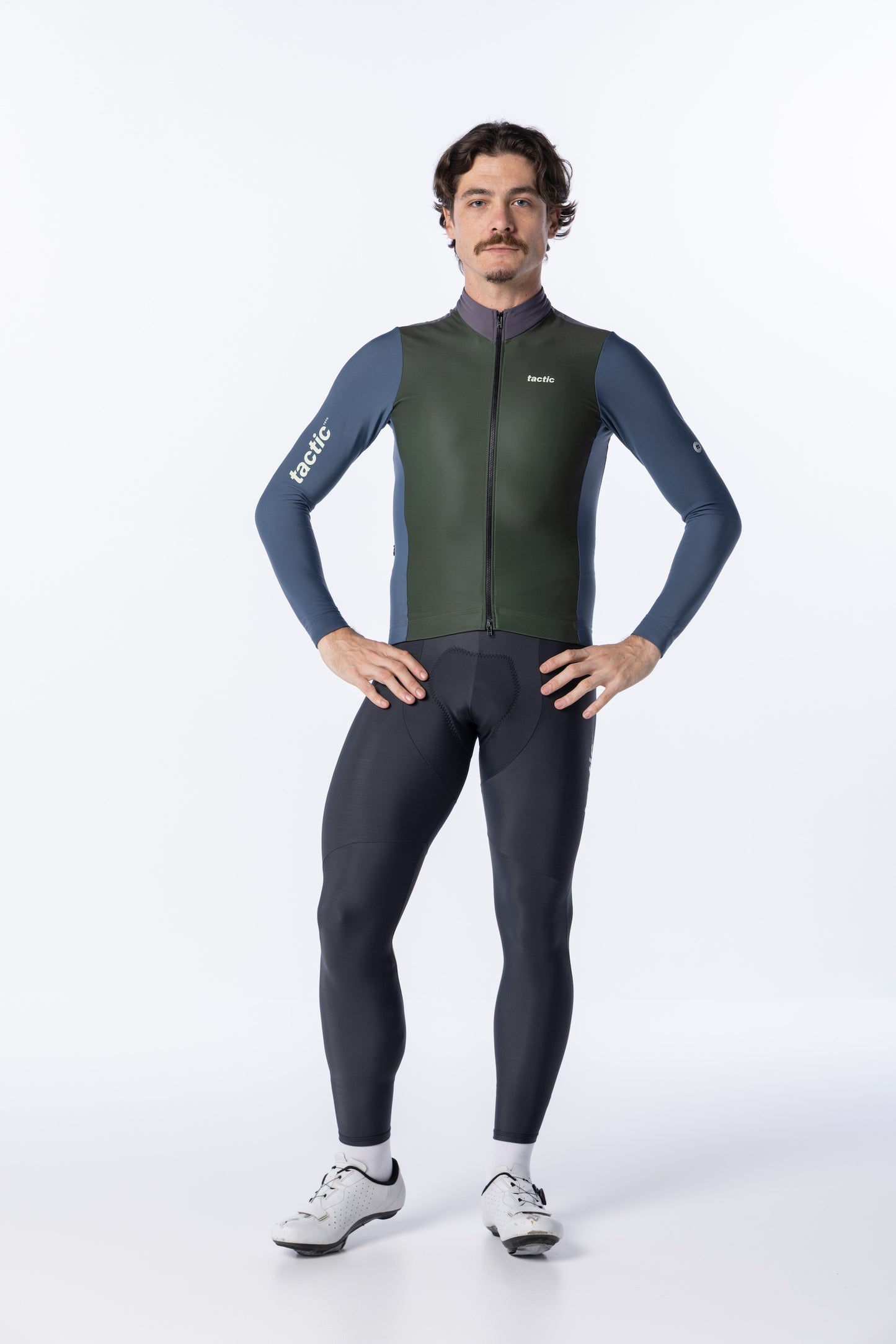 Men's Retrace Long Sleeve Jersey - Green