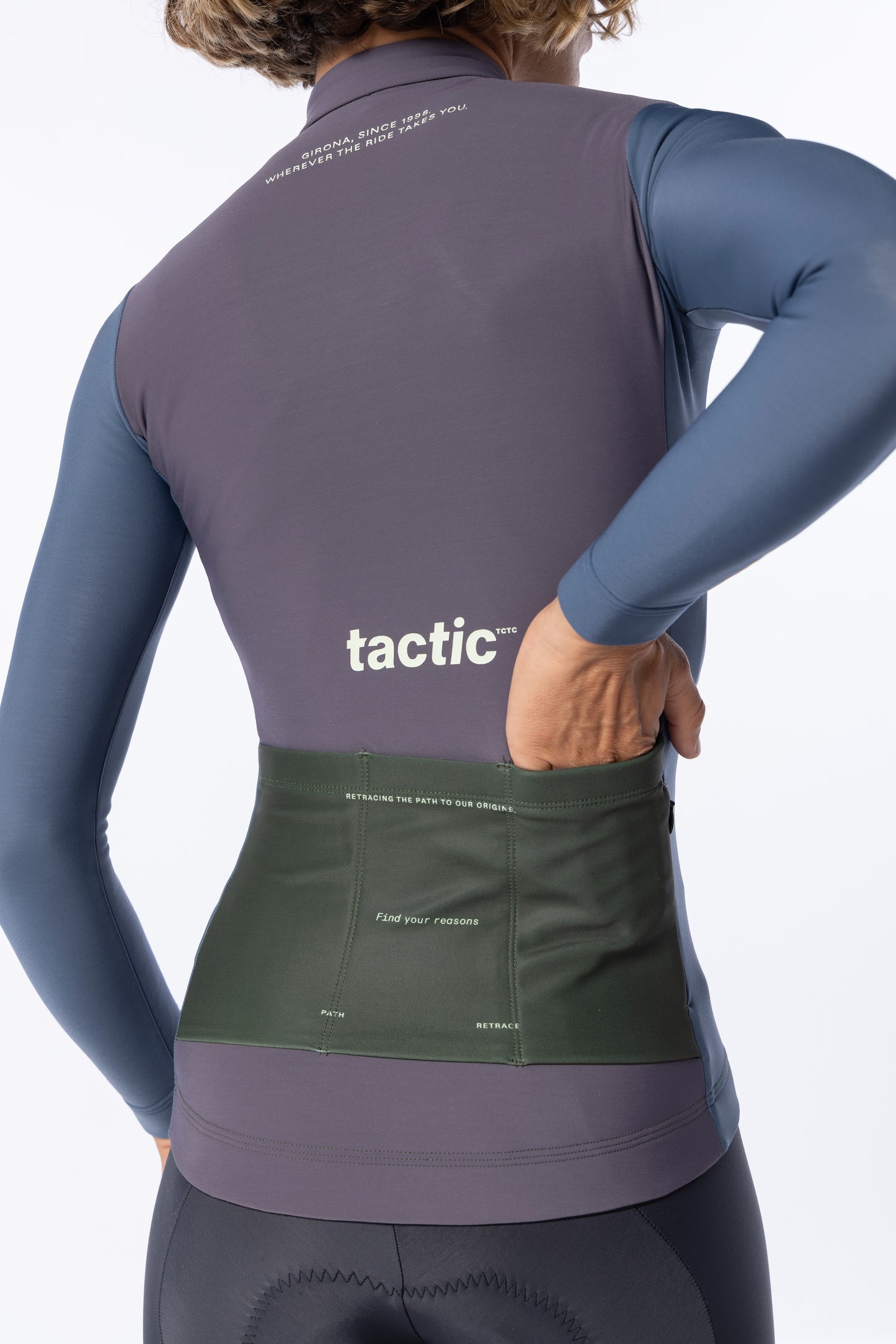 Maillot Manga Larga Retrace Mujer - Green