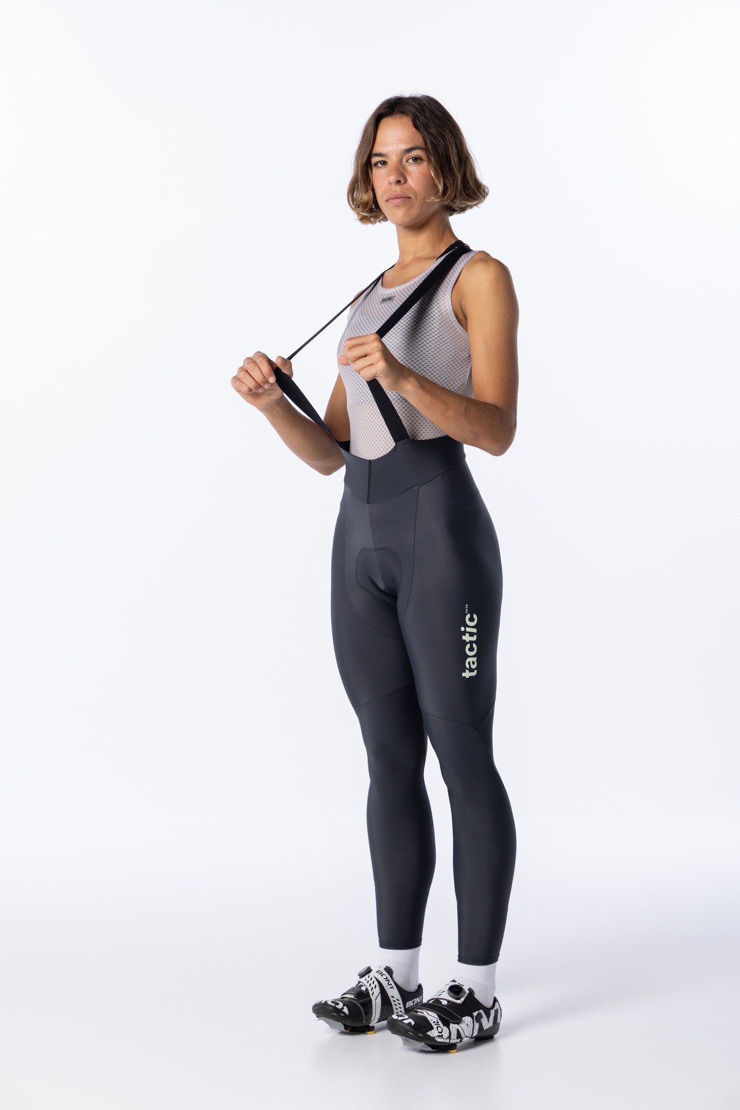Women's Retrace Bib Tights - Grey