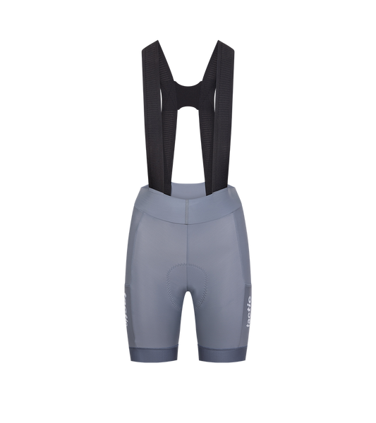 Women's Divide Bib Shorts - Grey