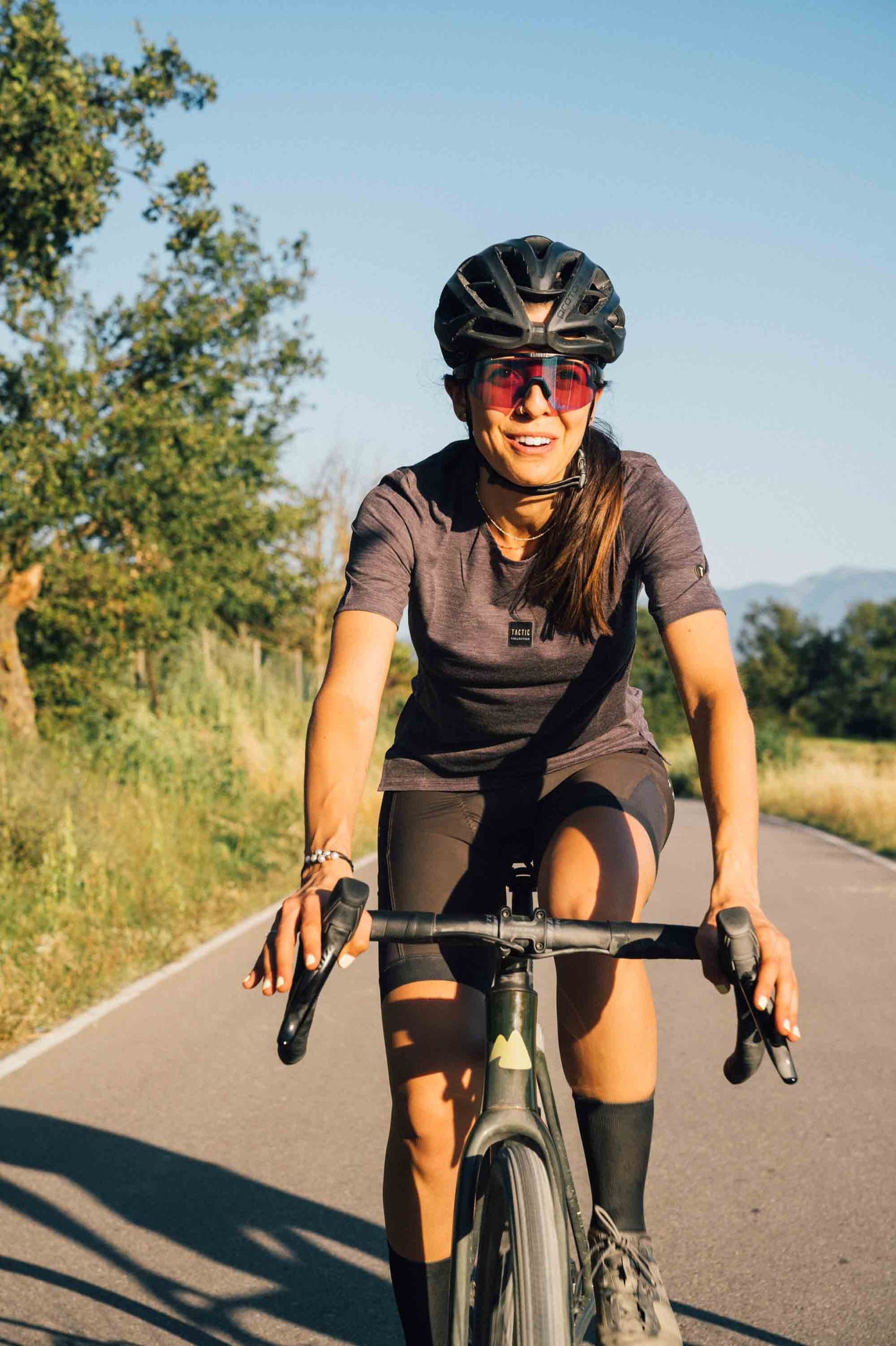 T-Shirt Nomad Mérinos - Purple