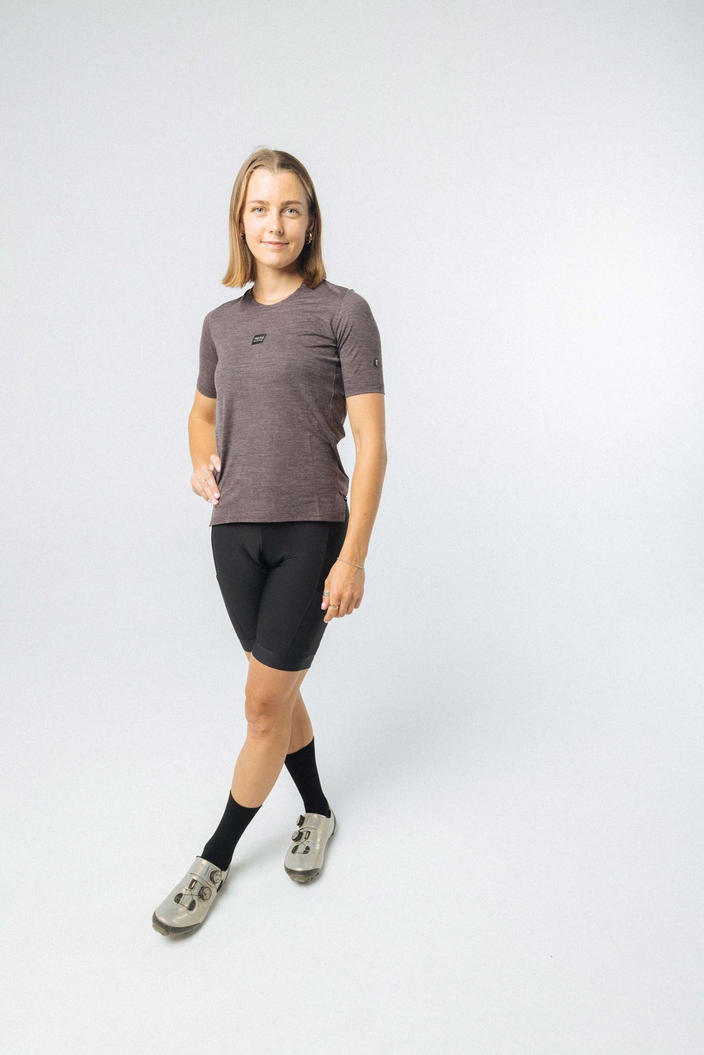 T-Shirt Nomad Mérinos - Purple