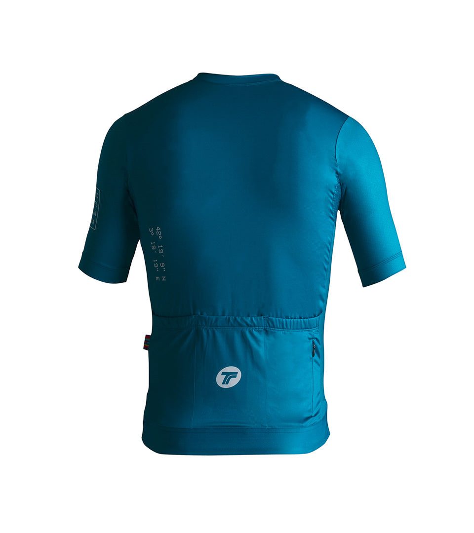 Men's Hard Day Short Sleeve Jersey Blue