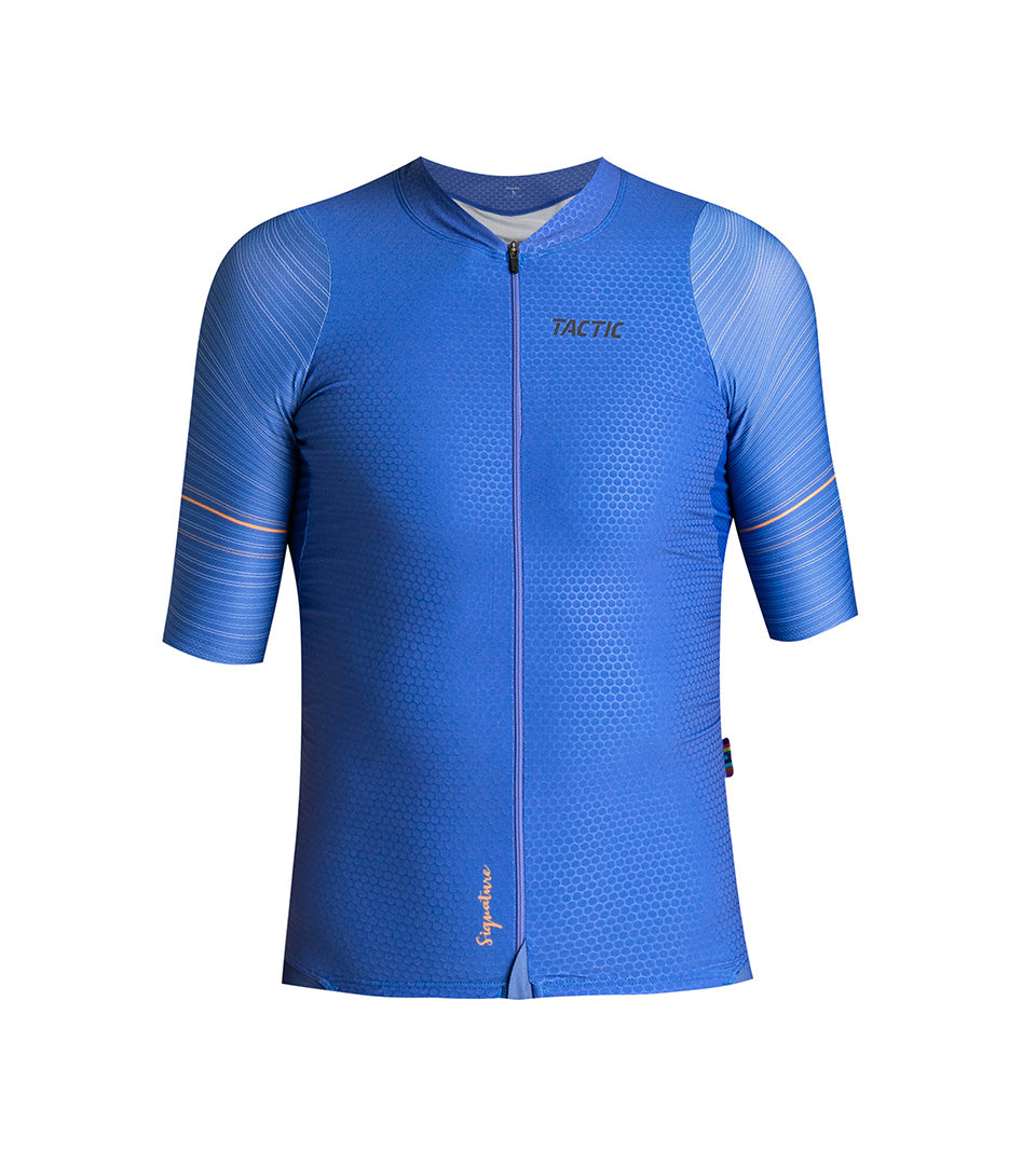 Signature Soho Short Sleeve Jersey Blue