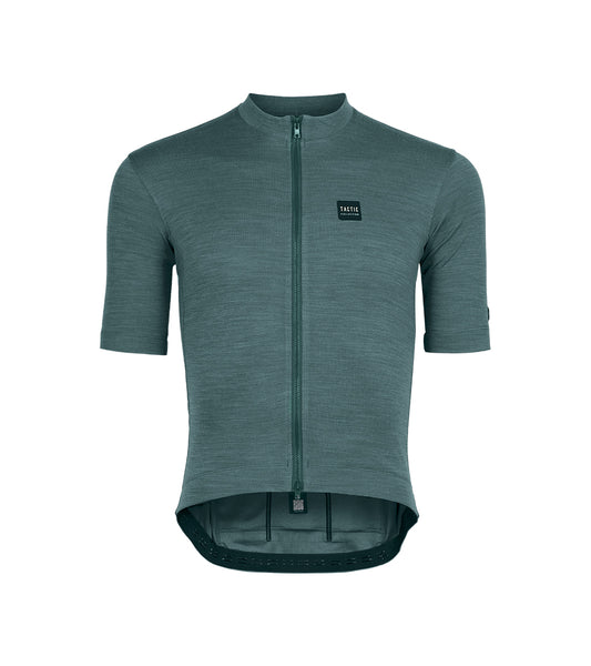 Maillot Manches Courtes Mérinos Nomad - Green