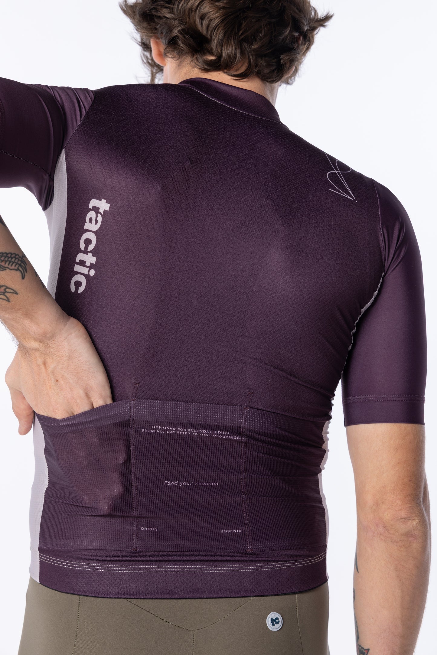 Maillot Manches Courtes Origin Essence Homme - Grey