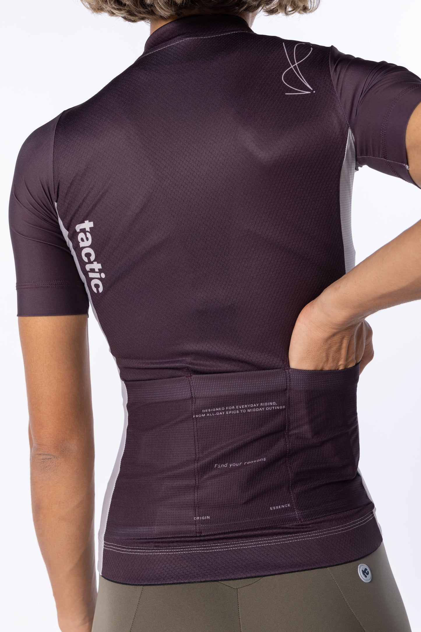 Women's Origin Essence Short Sleeve Jersey - Grey