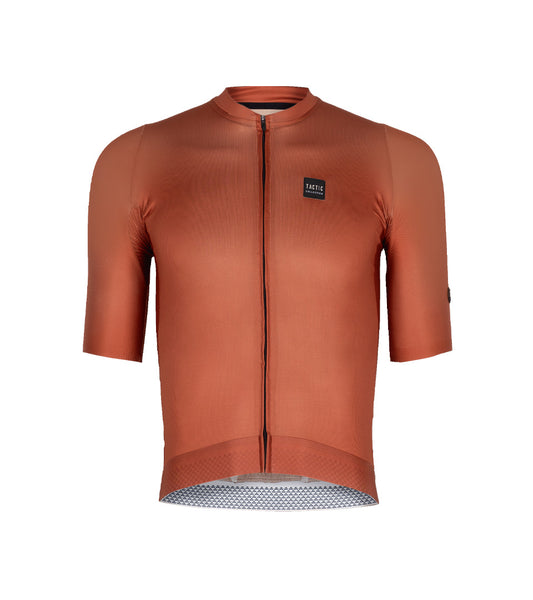 Maillot Manches Courtes Signature Essence Homme - Chestnut