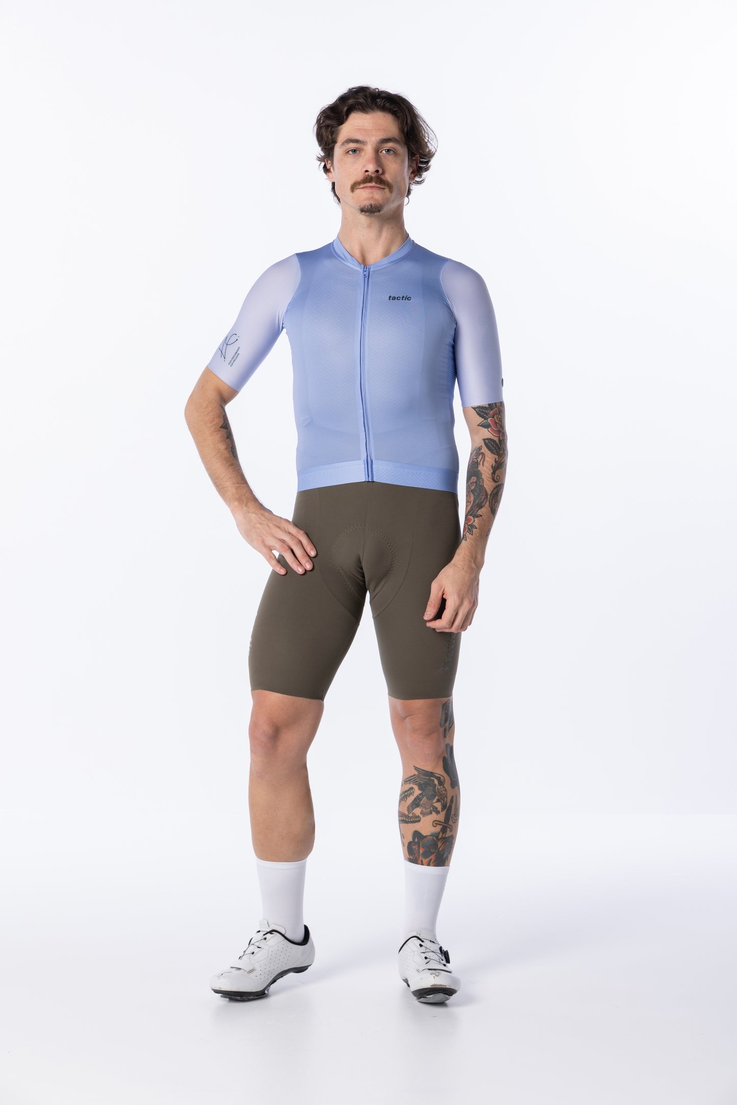 Men's Signature Essence Short Sleeve Jersey - Sky Blue
