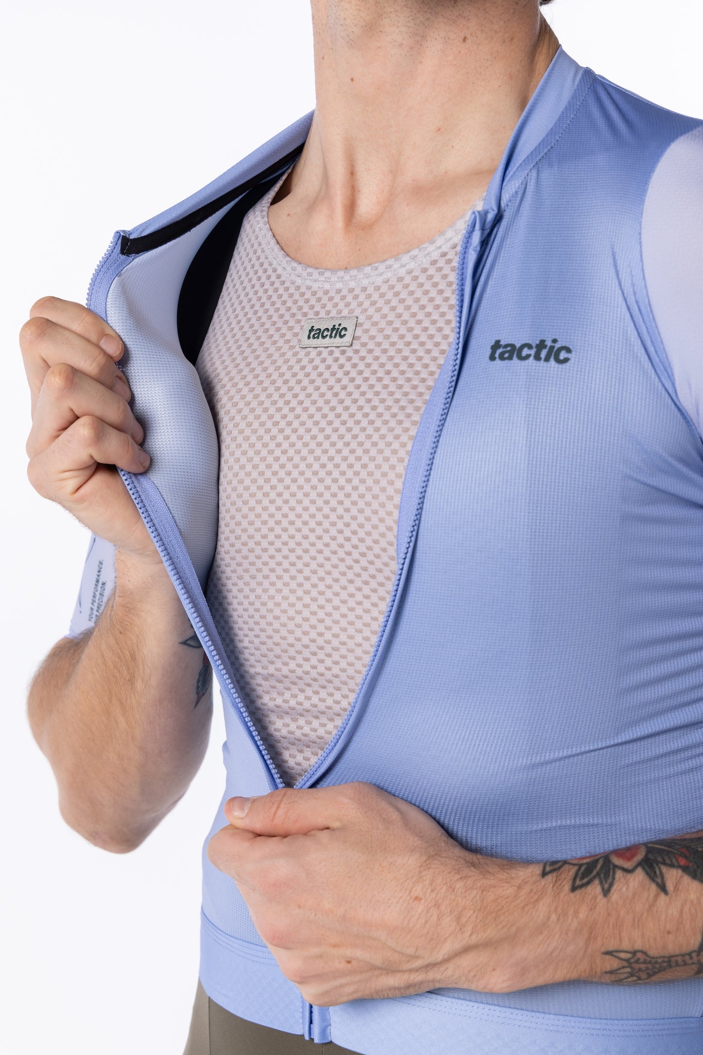 Men's Signature Essence Short Sleeve Jersey - Sky Blue