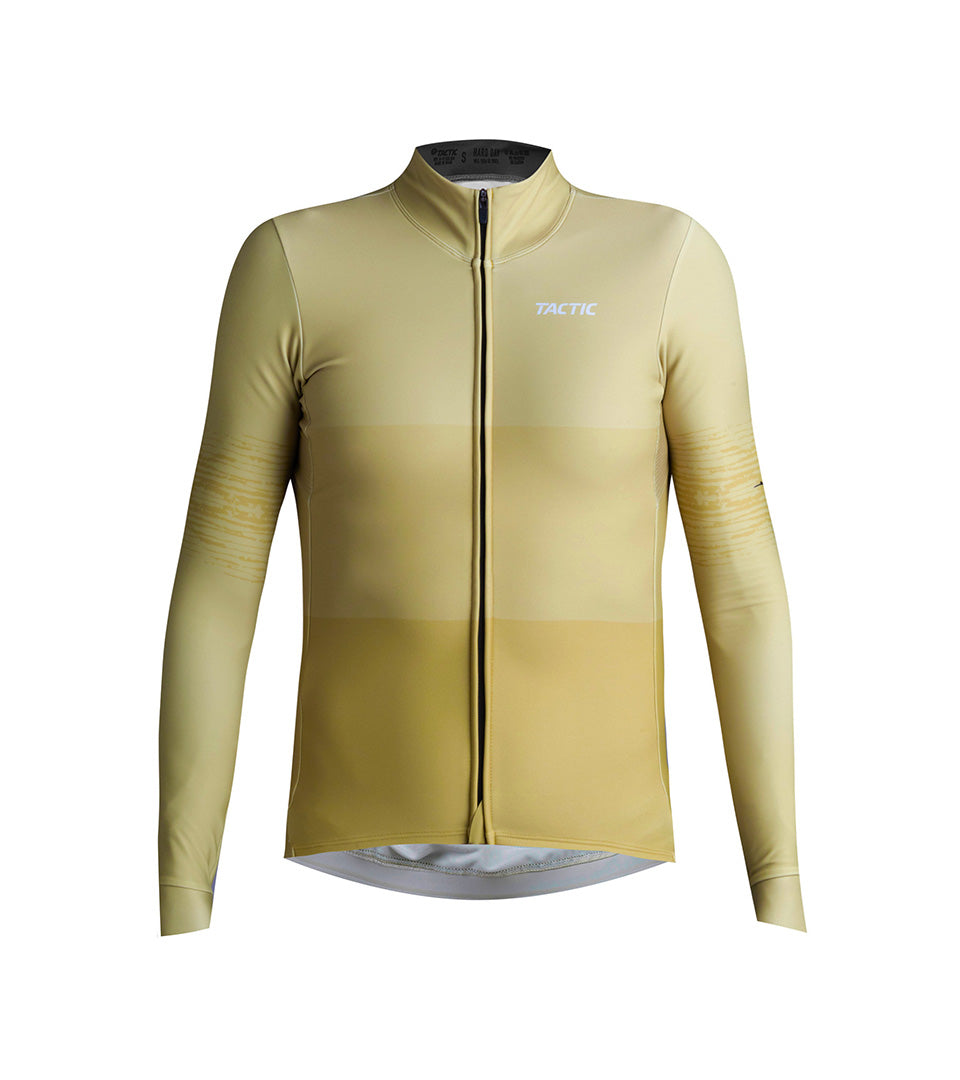 Maillot Manga Larga Hard Day Ochre Hombre